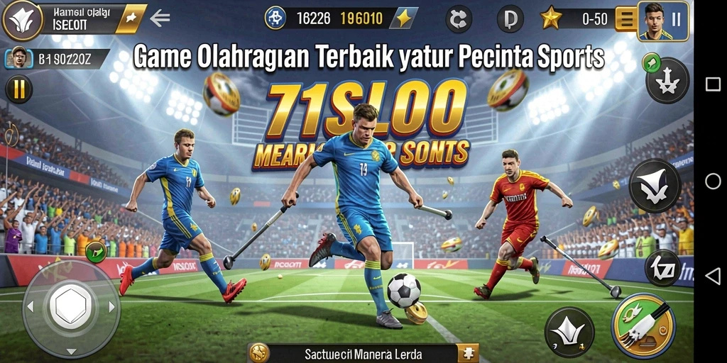 Screenshot utama 171SLOT menampilkan aksi kompetitif dalam olahraga.