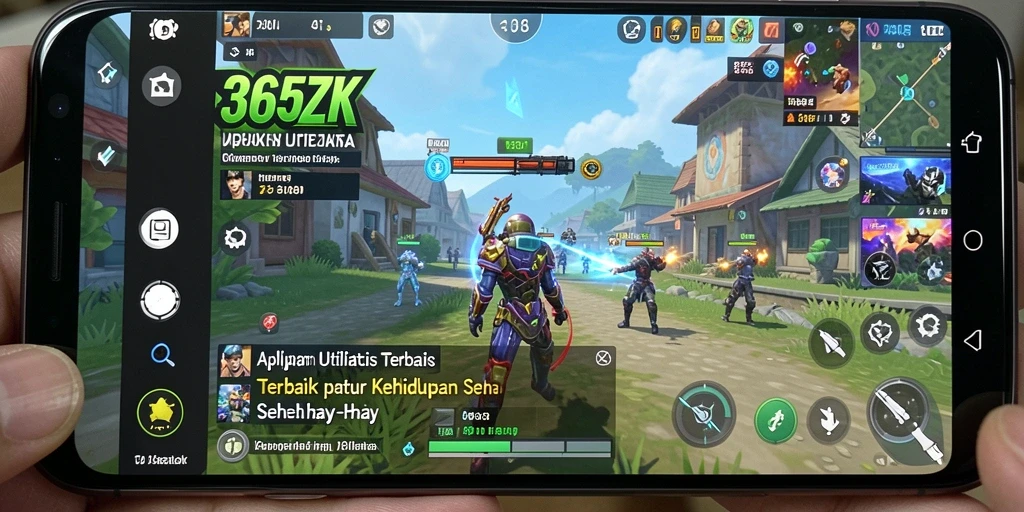 Tampilan antarmuka 365ZK yang sederhana dan fungsional.