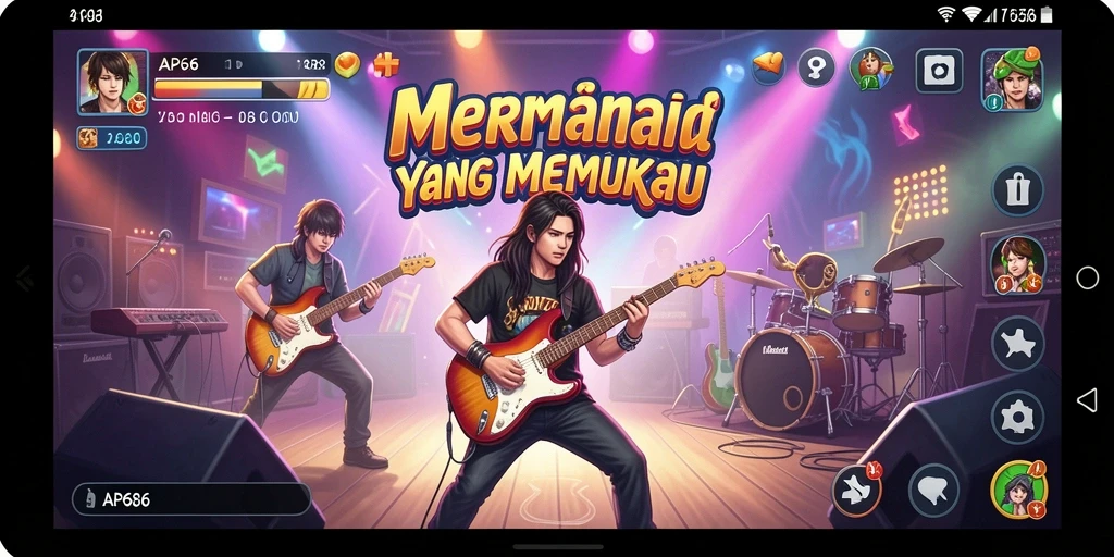 Tampilan gameplay AP686 yang menakjubkan dan penuh warna.