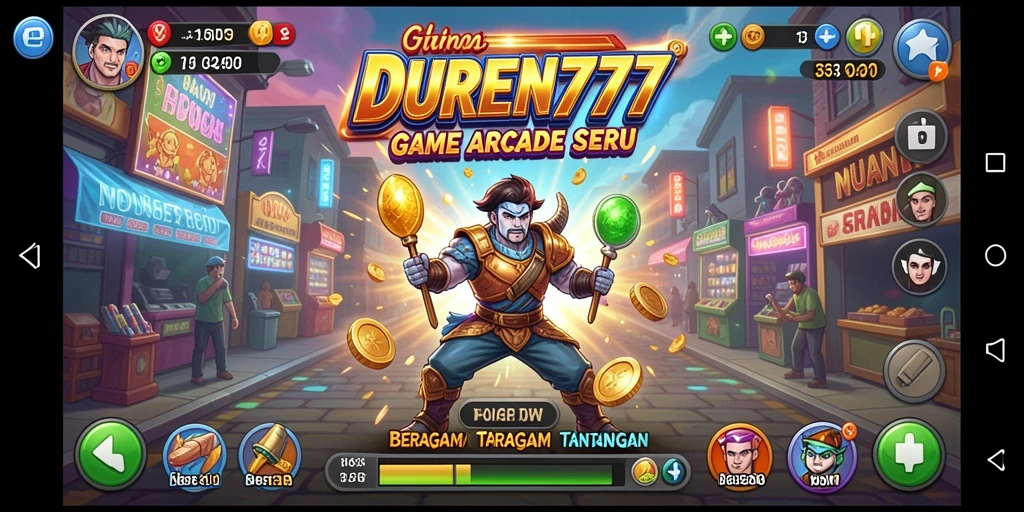 Tampilan gameplay seru di DUREN777 dengan berbagai tantangan menarik.