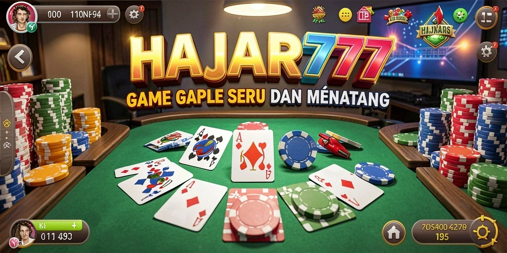 Gameplay seru dan interaktif di HAJAR777.