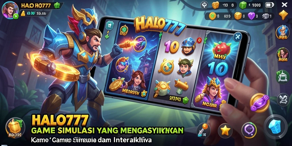 Tangkapan layar gameplay HALO777 yang penuh aksi dan interaksi.