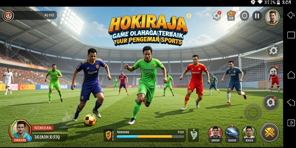 Tampilan gameplay HOKIRAJA yang seru dan menantang.