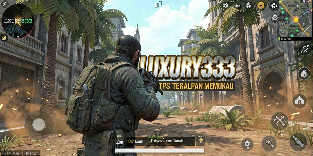 Gameplay seru dalam LUXURY333 dengan pertempuran mendebarkan.