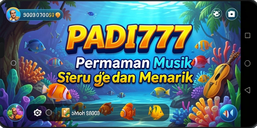 Tampilan gameplay PADI777 yang penuh warna dan menarik.