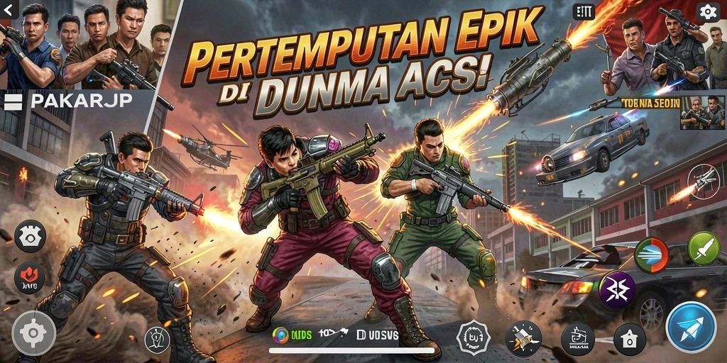Menampilkan aksi pertempuran seru dalam PAKARJP.