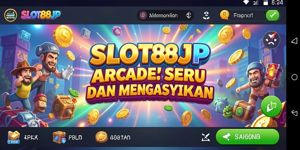 Tampilan gameplay SLOT88JP yang menegangkan dan penuh warna.