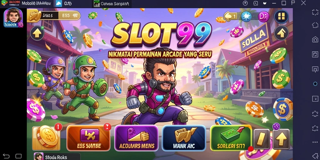 Screenshot menarik dari gameplay SLOT99 yang penuh aksi.