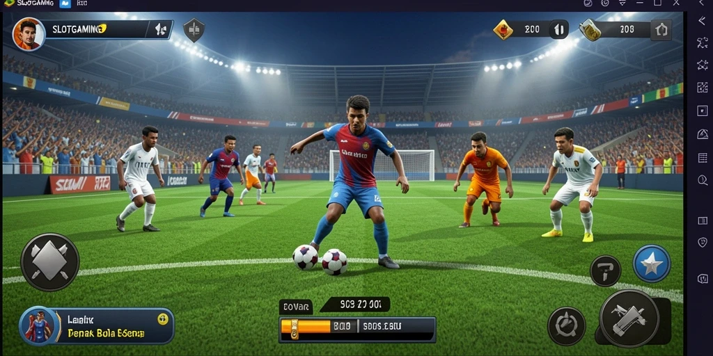 Gameplay seru dalam permainan sepak bola SLOTGAMING.