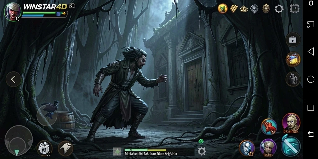 Gameplay menakutkan di WINSTAR4D yang membuat jantung berdebar.